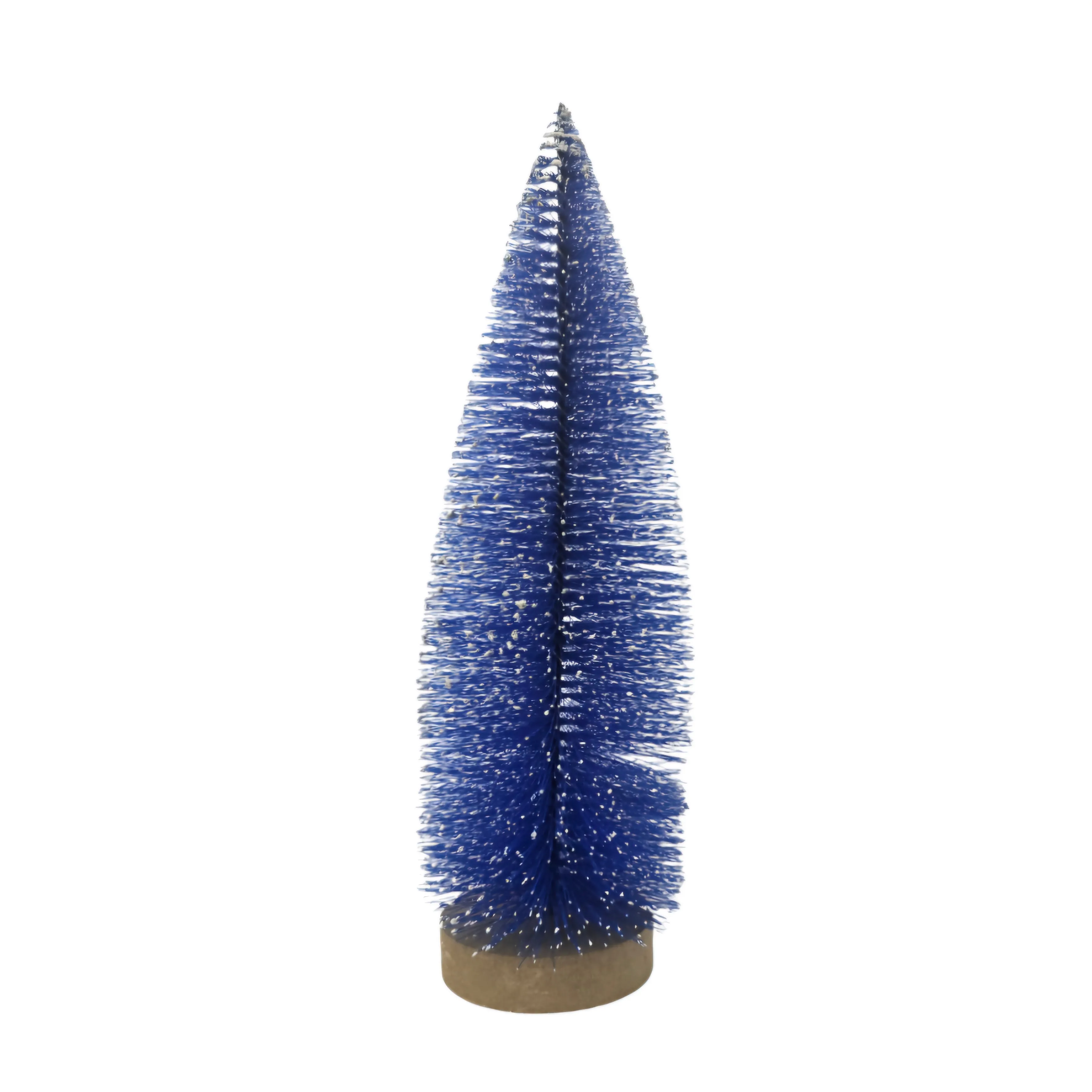 12" Mini Christmas Trees with Sprinkled Snow - Large