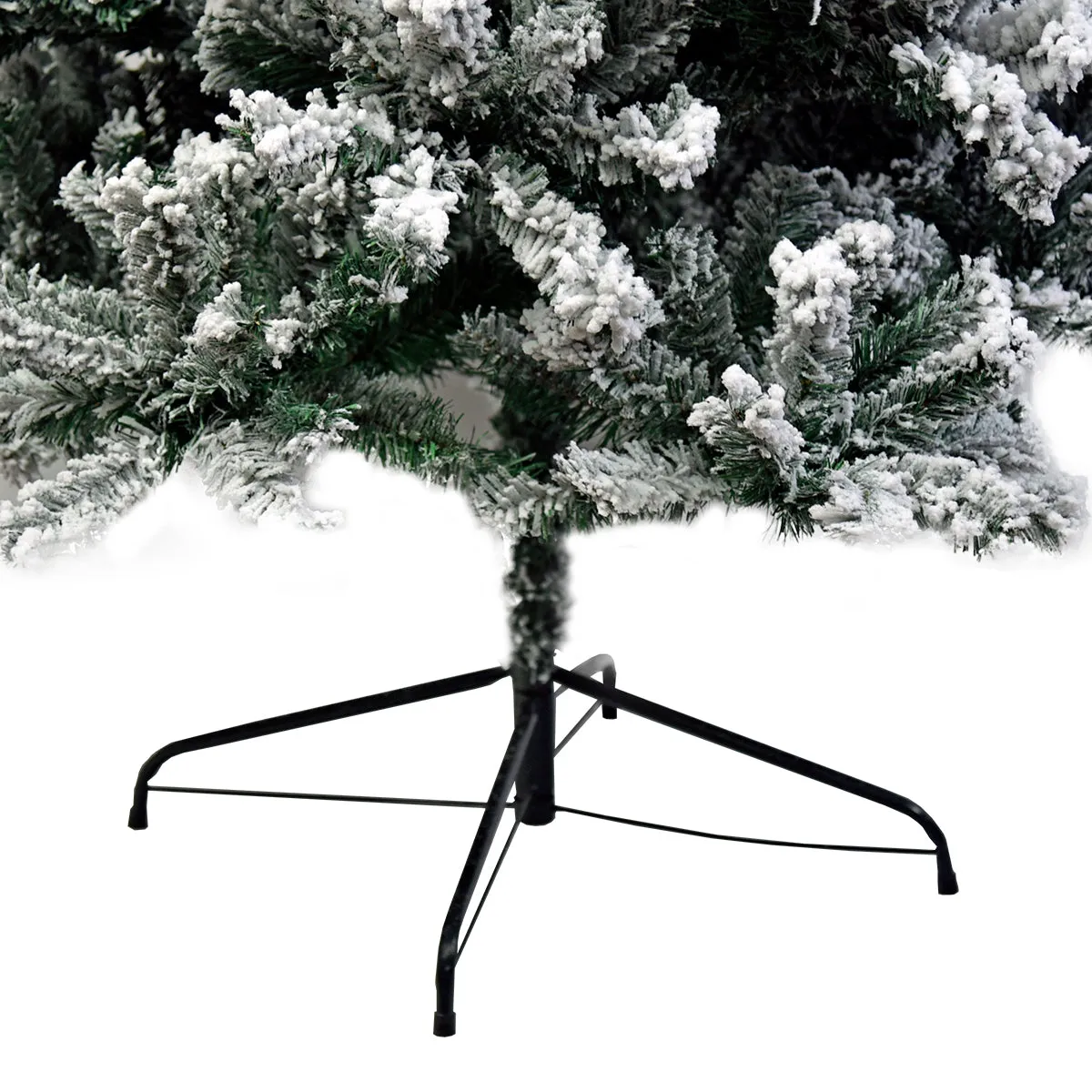 1.5m Snow-Tipped Artificial Christmas Tree, 550 Tips, Sturdy Stand