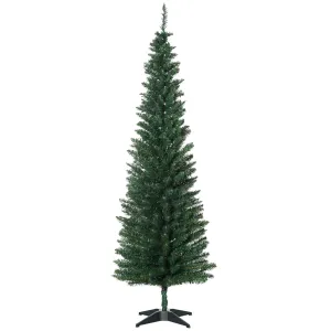 1.8m Artificial Christmas Tree Pine Tree W/Plastic Stand-Green