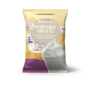 20 Below Frozen White Chocolate Beverage Mix - 5 x 3.5lb Bags