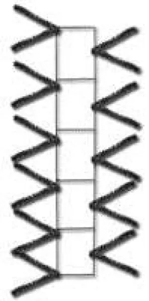 22" Wire Work Pencil Rail Form: Metallic Black