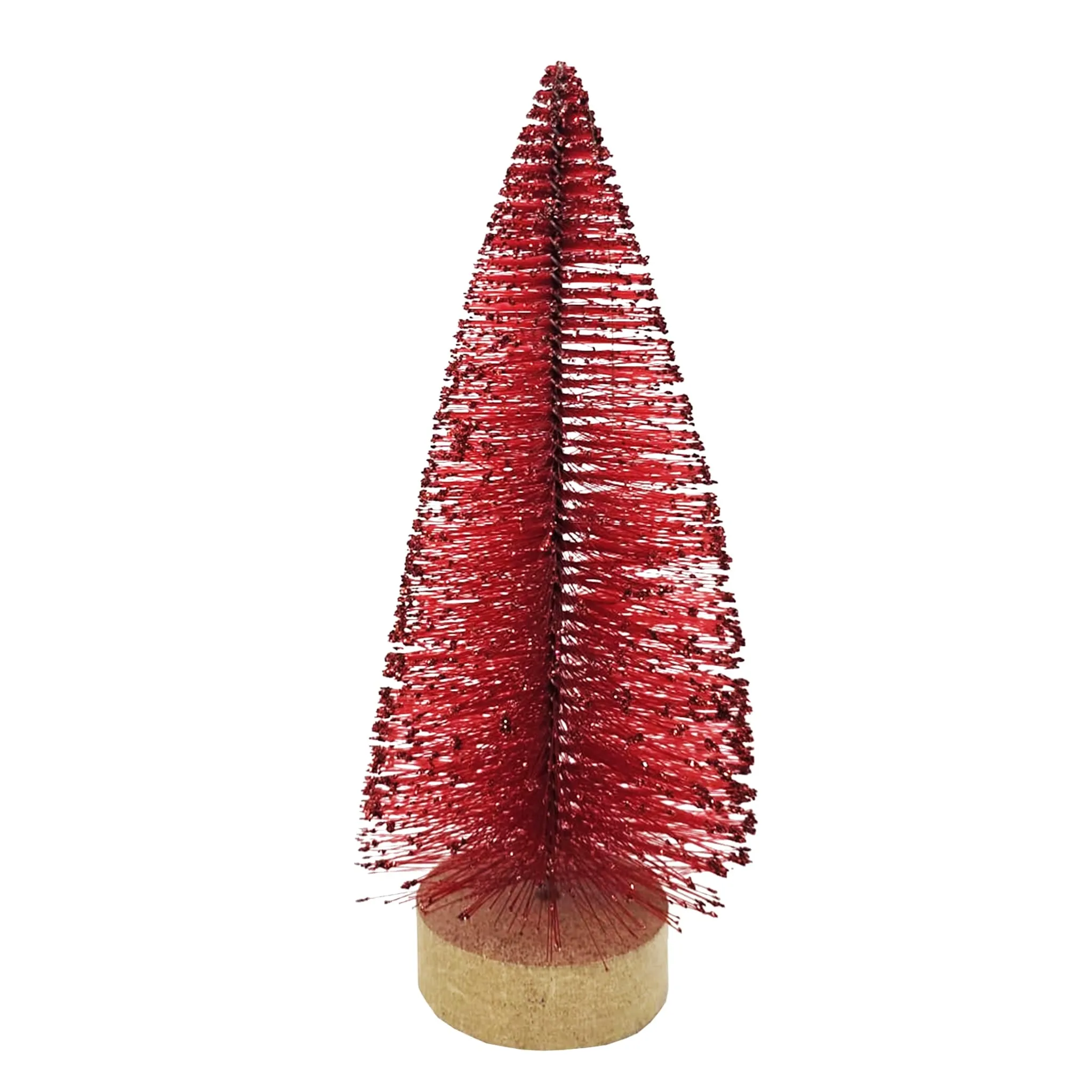 6" Mini Christmas Trees with Glitter - Small