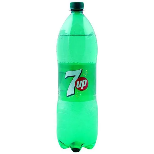 1.5L 7UP Soft Drink Bottle