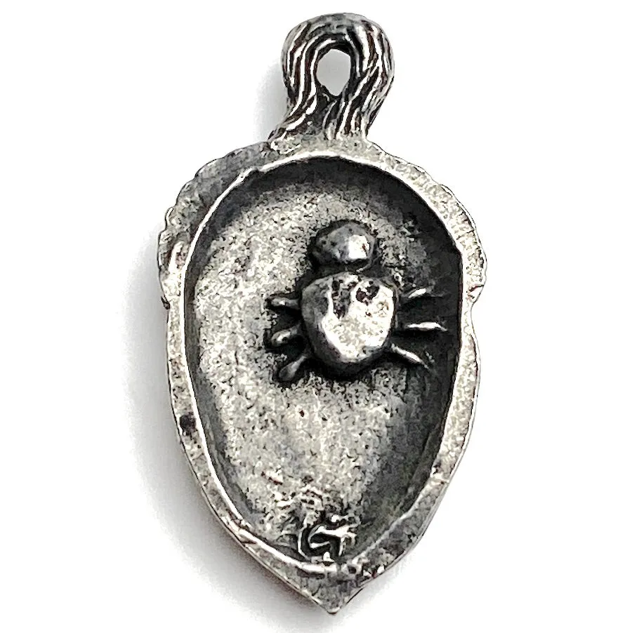 Acorn Pewter Pendant from Green Girl Studios 1-1/8"  #G254