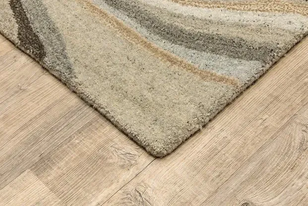 Anastasia 68007 Beige/Charcoal Rug