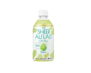 Sheer Melon Au Lait by Asahi - Refreshing Flavored Beverage with Creamy Melon Essence