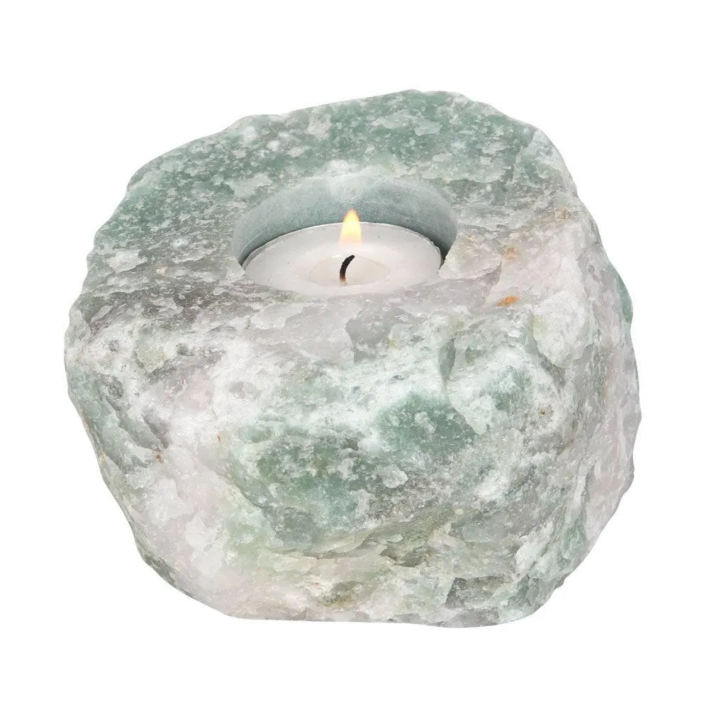 Aventurine Crystal Tealight Holder