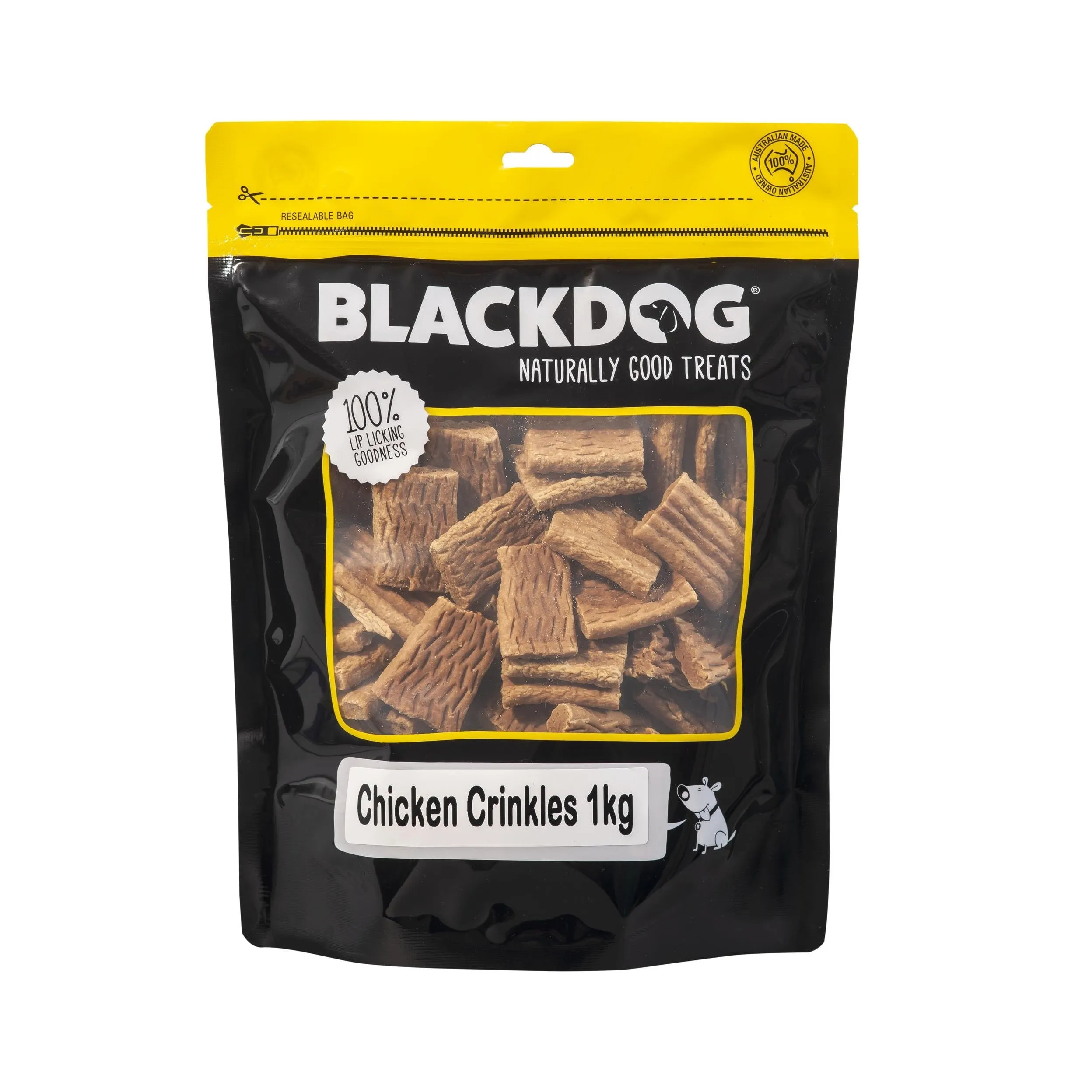 Blackdog Chicken Crinkles Dog Treat