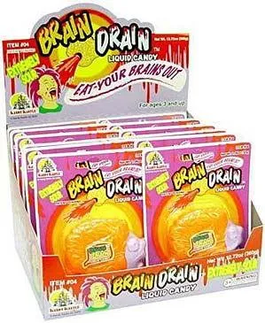 Brain Drain Sour Liquid Candy: Intensely Tangy Flavor Burst