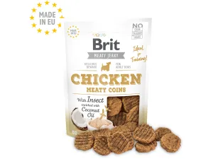 Brit Jerky-Chicken with Insect Meaty Coins 80g