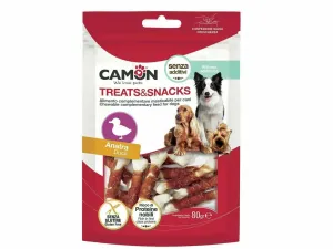 Chew bones with duck strips (80g)