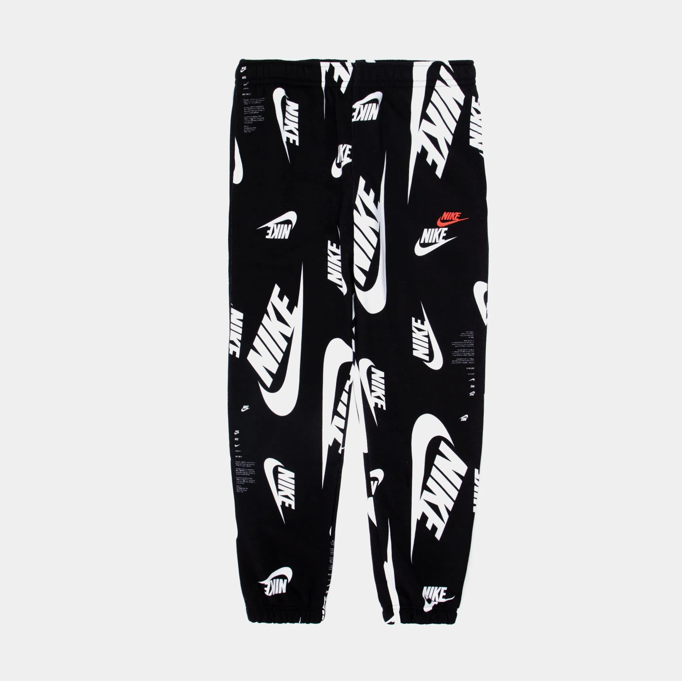 Club Swoosh Fleece Mens Pants (Black)