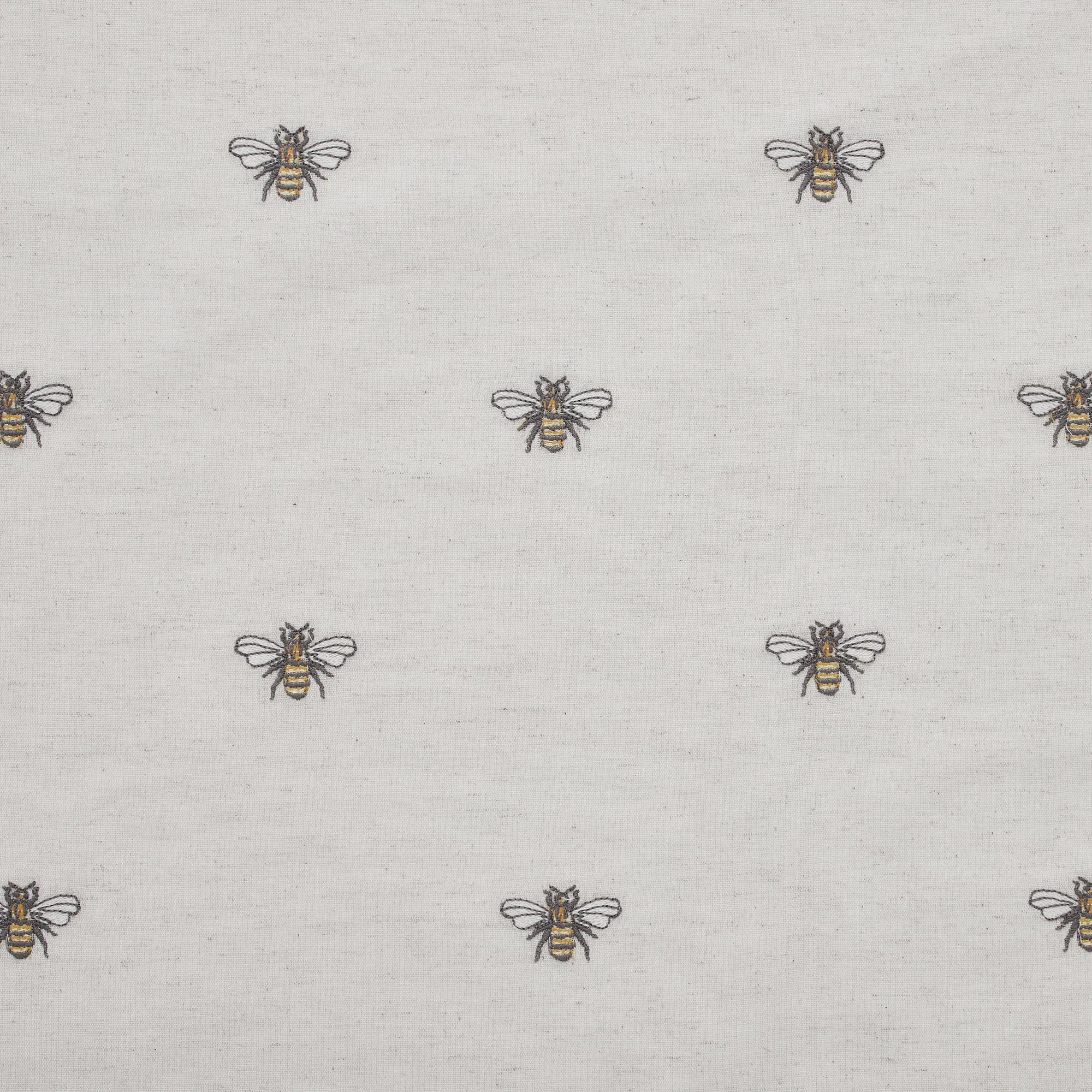 Embroidered Bee Placemat Set of 6 12x18