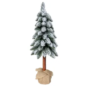 Everlands 80cm Tora Pine Snow Artificial Christmas Tree - 683983