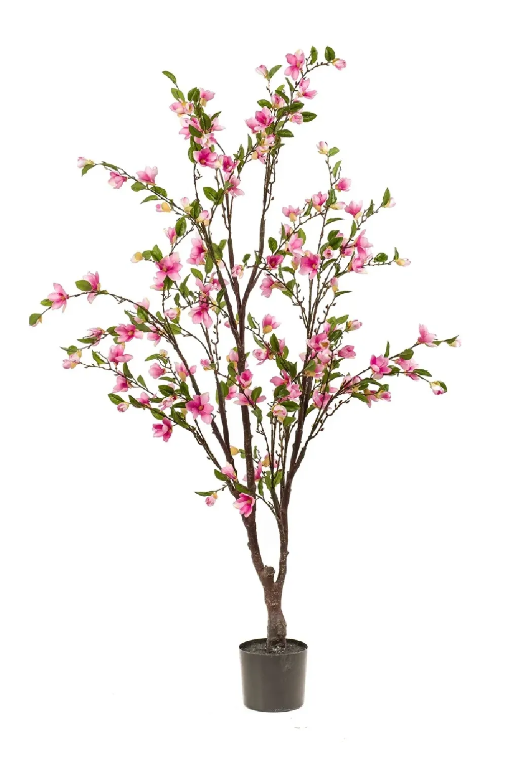 Faux Pink Flowering Trees (2) | Emerald Magnolia