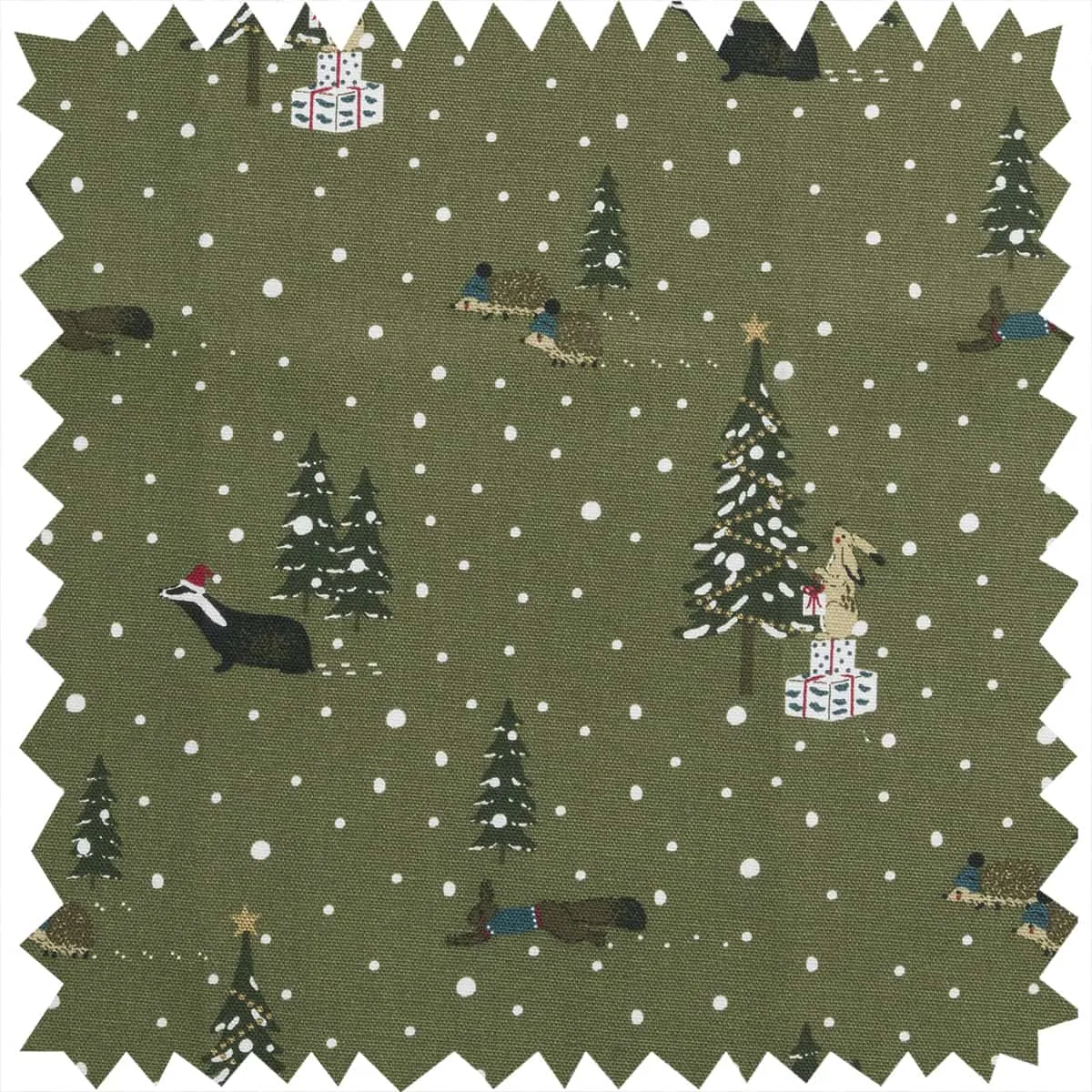 Festive Forest Circular Hob Cover