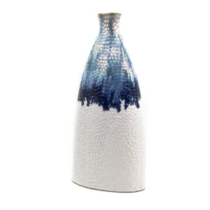 Fusion Small Ombre Drip Flat Shoulder Vase