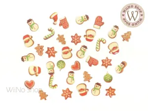 Gingerbread Cookies Christmas Nail Art Sequin Decoration (C03)