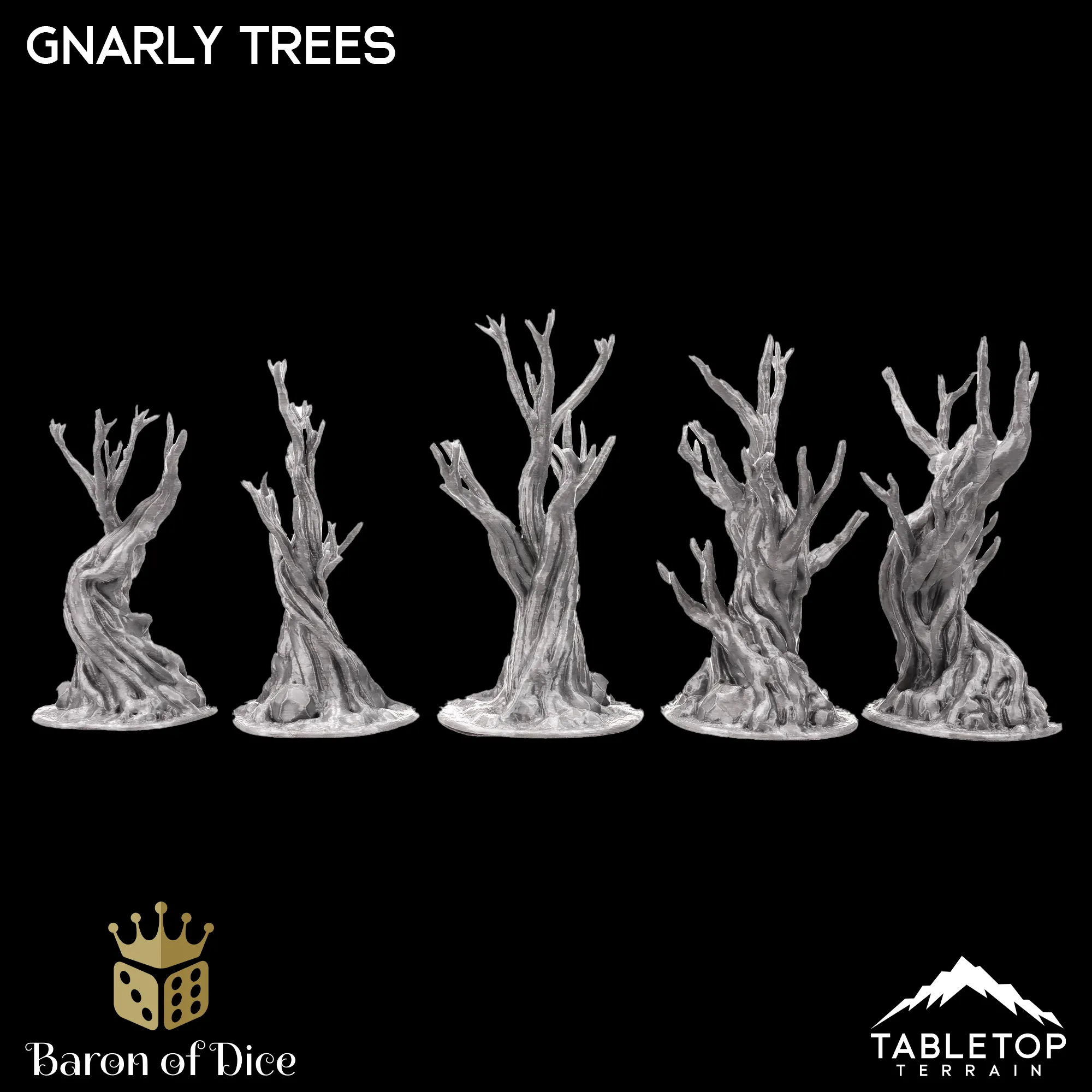 Gnarly Trees - Scatter Terrain