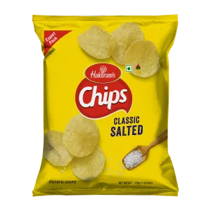 Haldiram Classic Salted Chips - 120 Gms