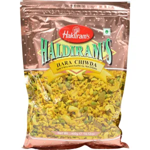 Haldiram Hara Chiwda - 400gm