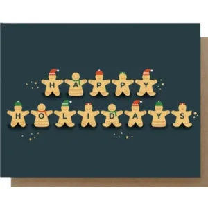 Happy Gingerbread Holiday Card