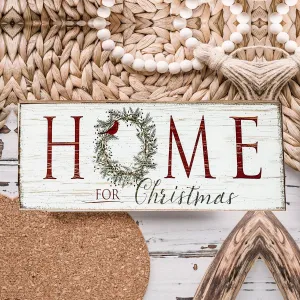 Home for Christmas Sign