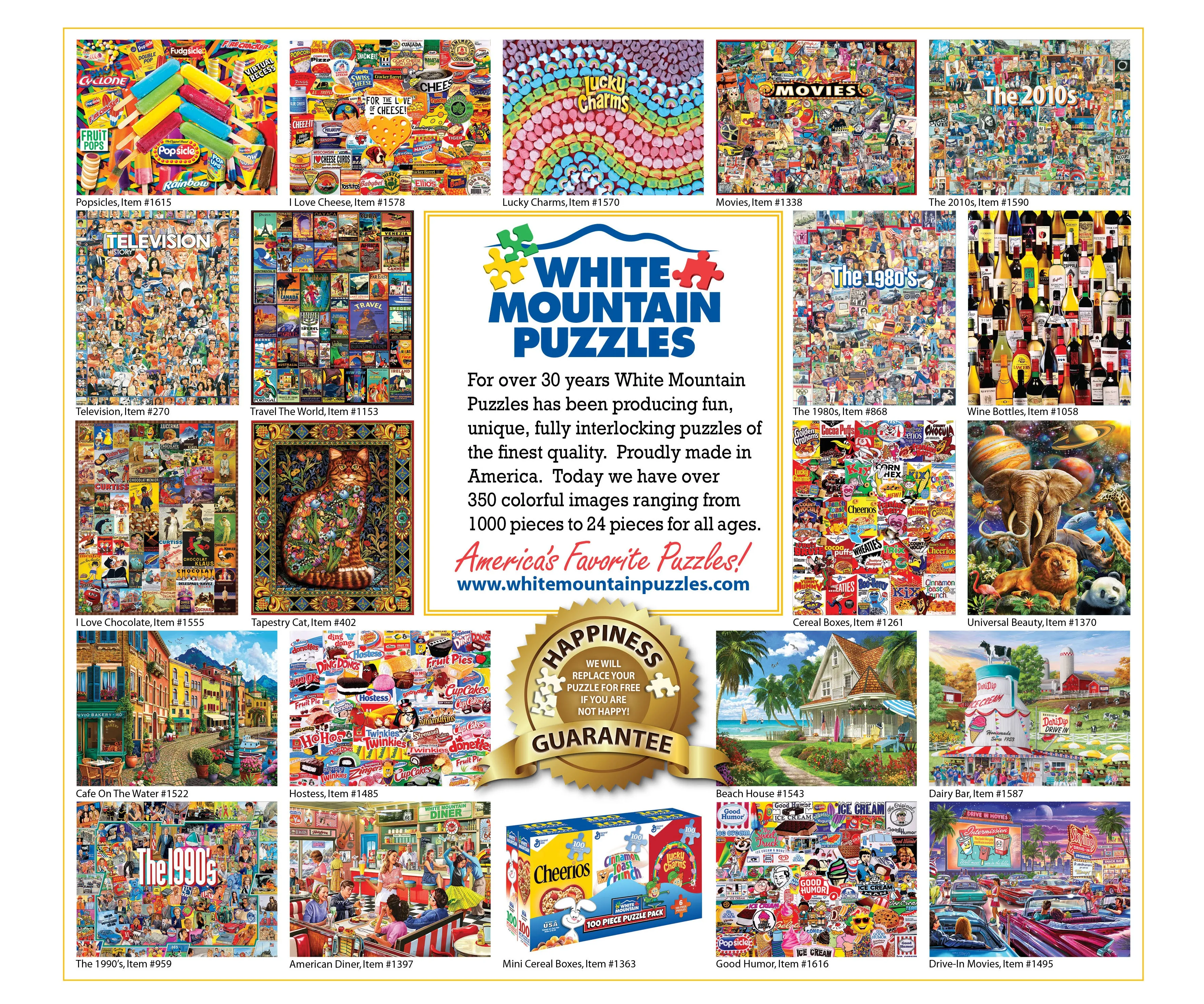 Hostess Snacks (1762pz) - 500 Piece Jigsaw Puzzle