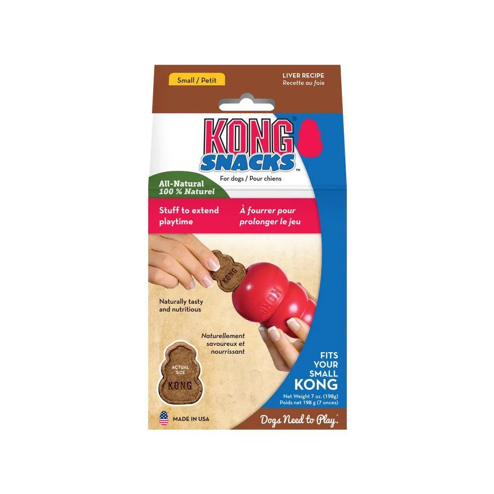 Kong Stuff'N Snacks Liver Recipe Dog Treats