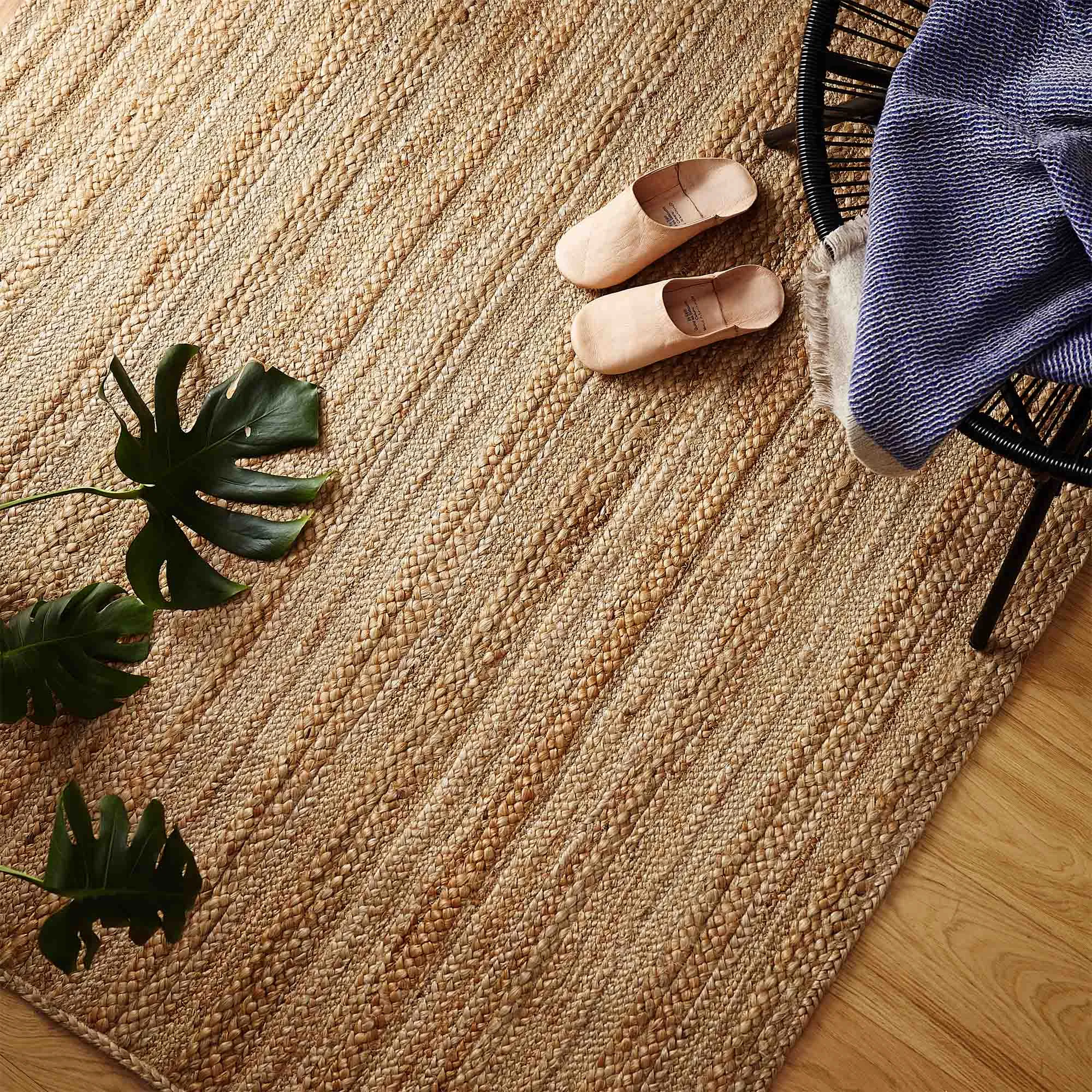 Natural Levuo Area Rug - Eco-Friendly & Durable