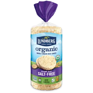 Lundberg Organic Brown Rice Cakes-Unsalted 241g