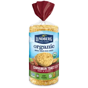 Lundberg Organic Cinnamon Toast Rice Cakes 269g