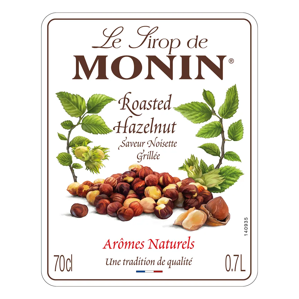 Monin Roasted Hazelnut Syrup 70cl