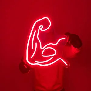 Muscle Neon Wall Art