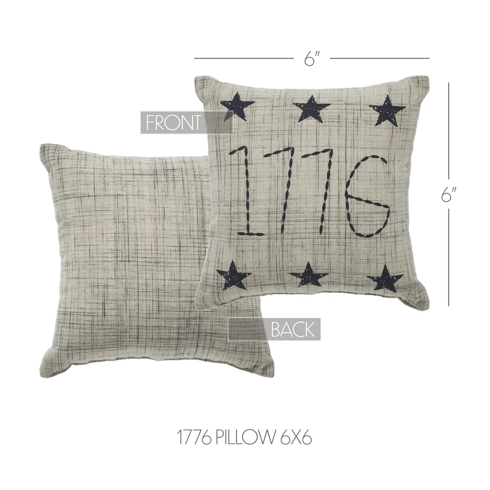 My Country 1776 Pillow 6x6