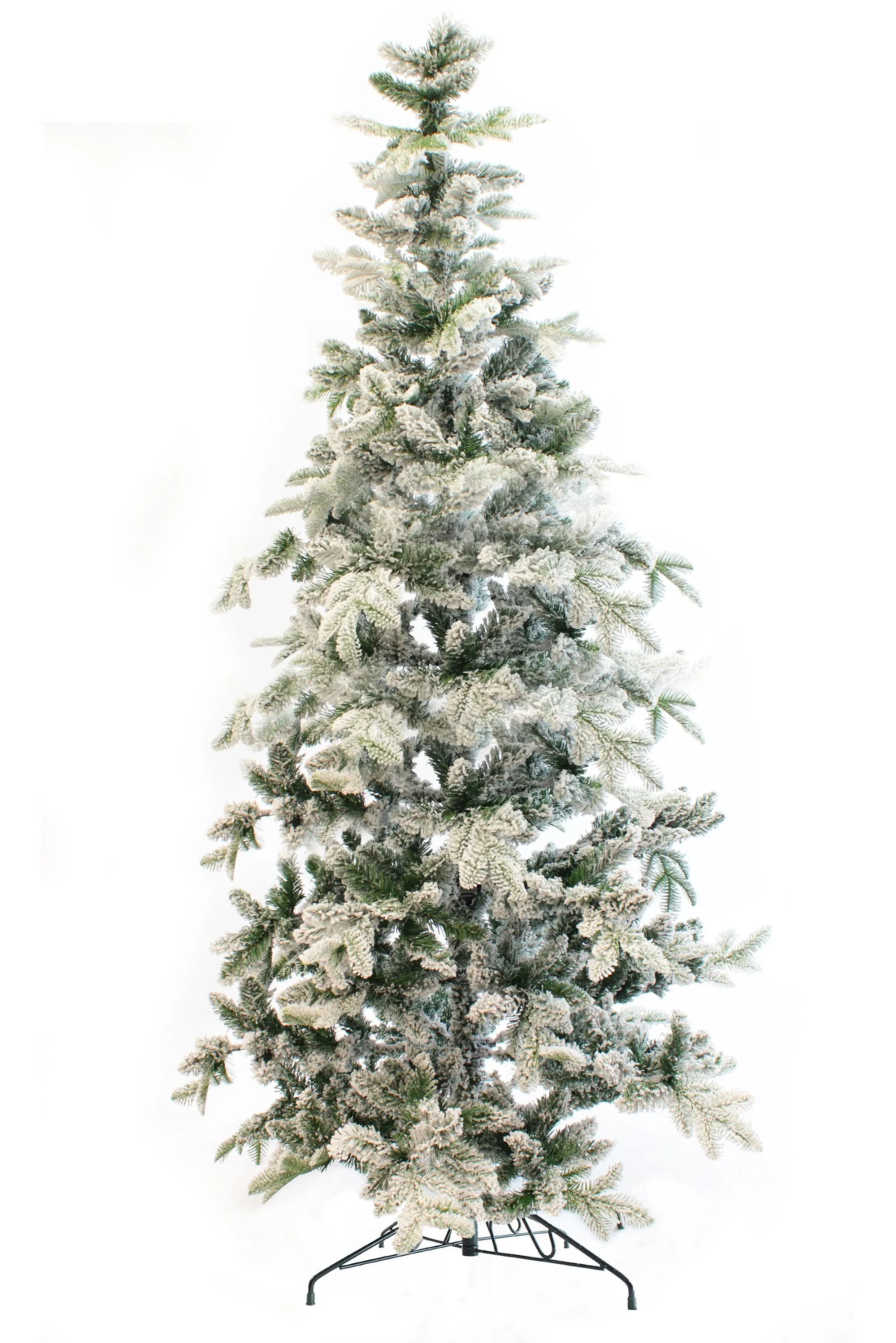 OPEN BOX - 7.5' Alpine Fir Artificial Christmas Tree - Snow Flocked