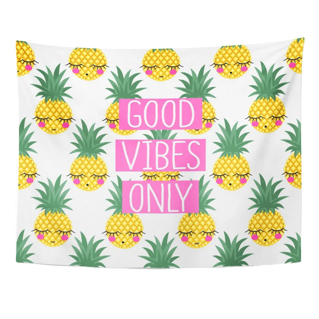 Pineapple Vibes Tapestry