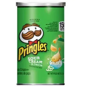 Potato Crisps, Sour Cream & Onion Flavor