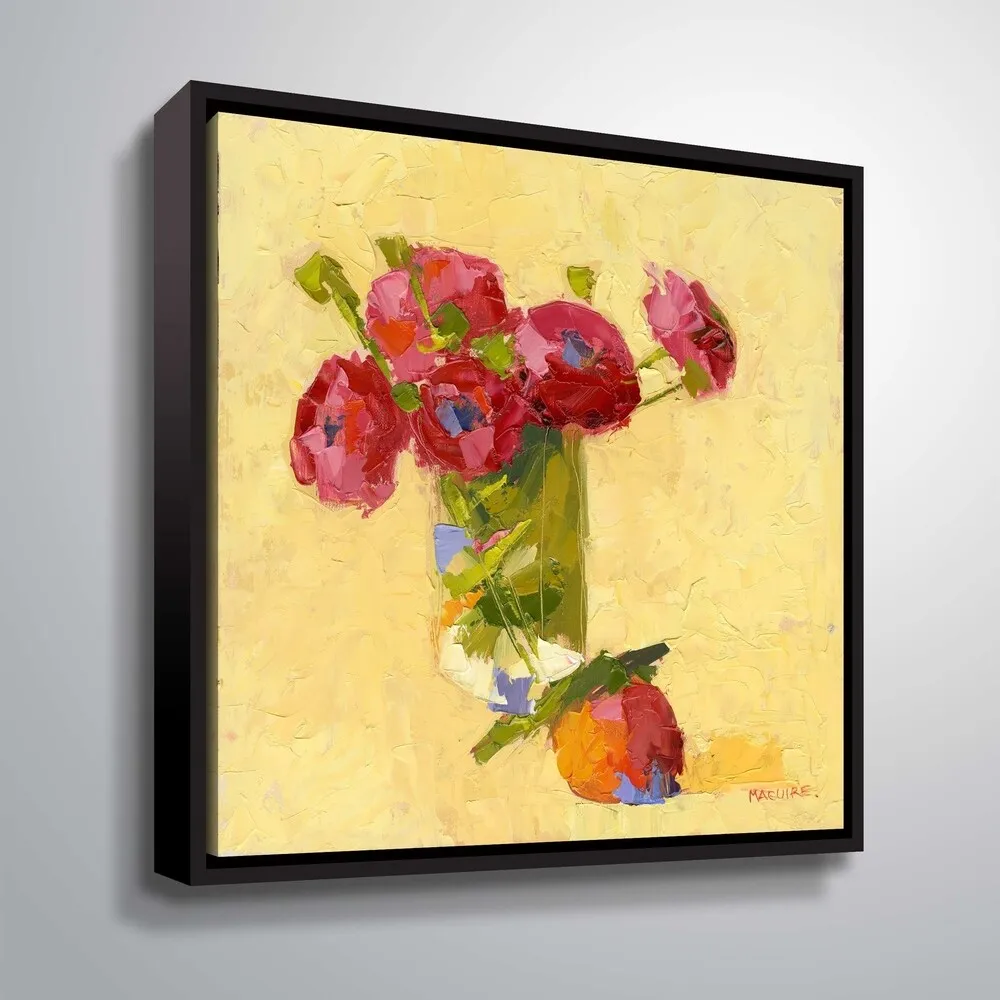 " Spring" Gallery Wrapped Floater-framed Canvas