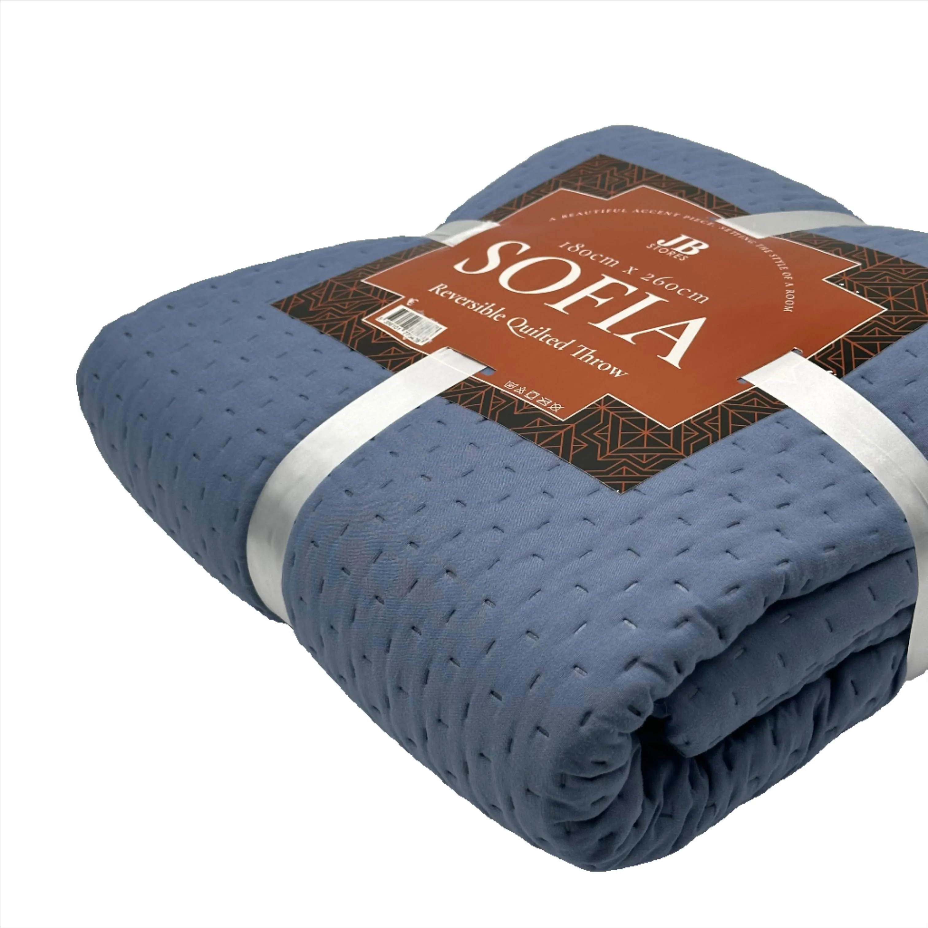 Reversible Quilted Throw Sofia