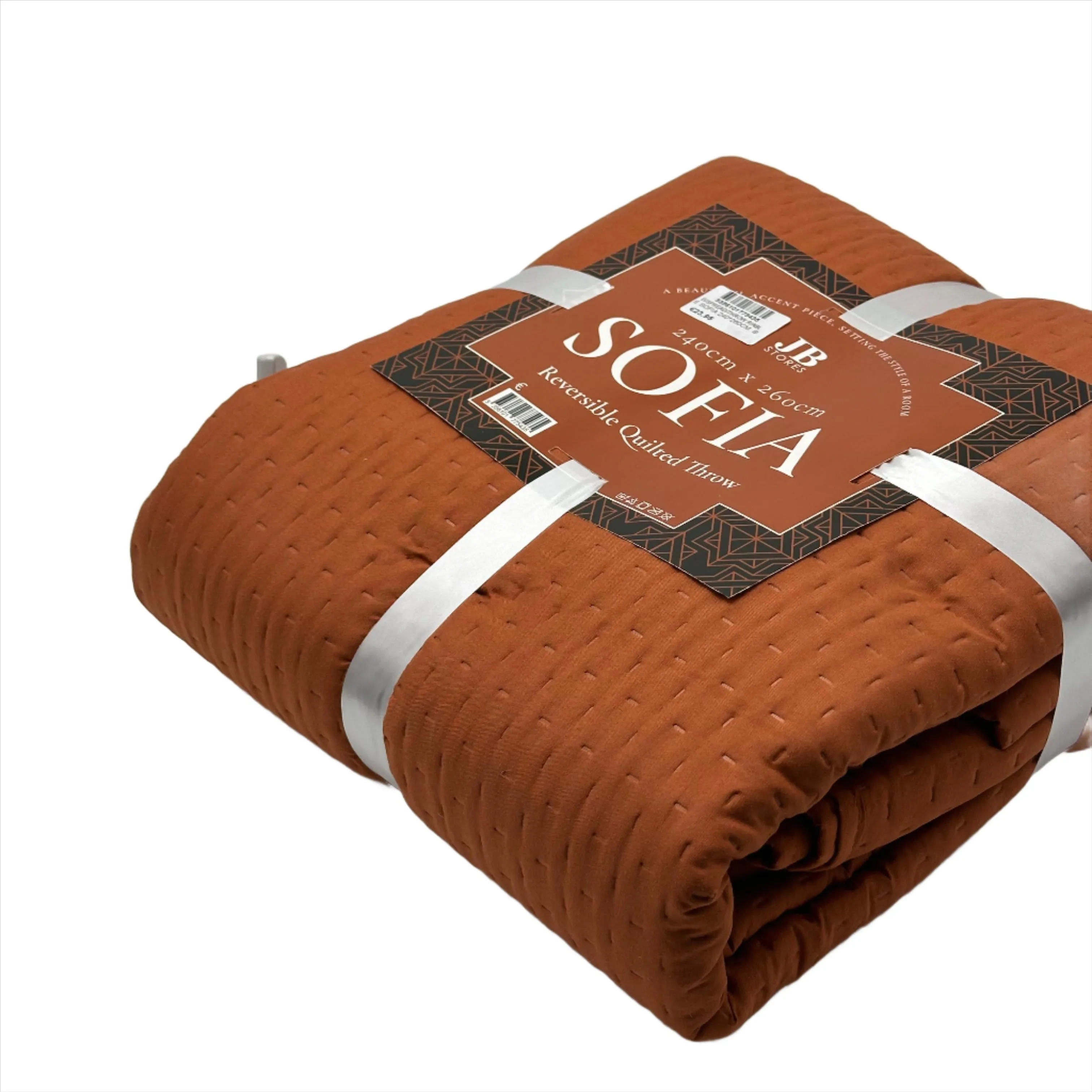 Reversible Quilted Throw Sofia