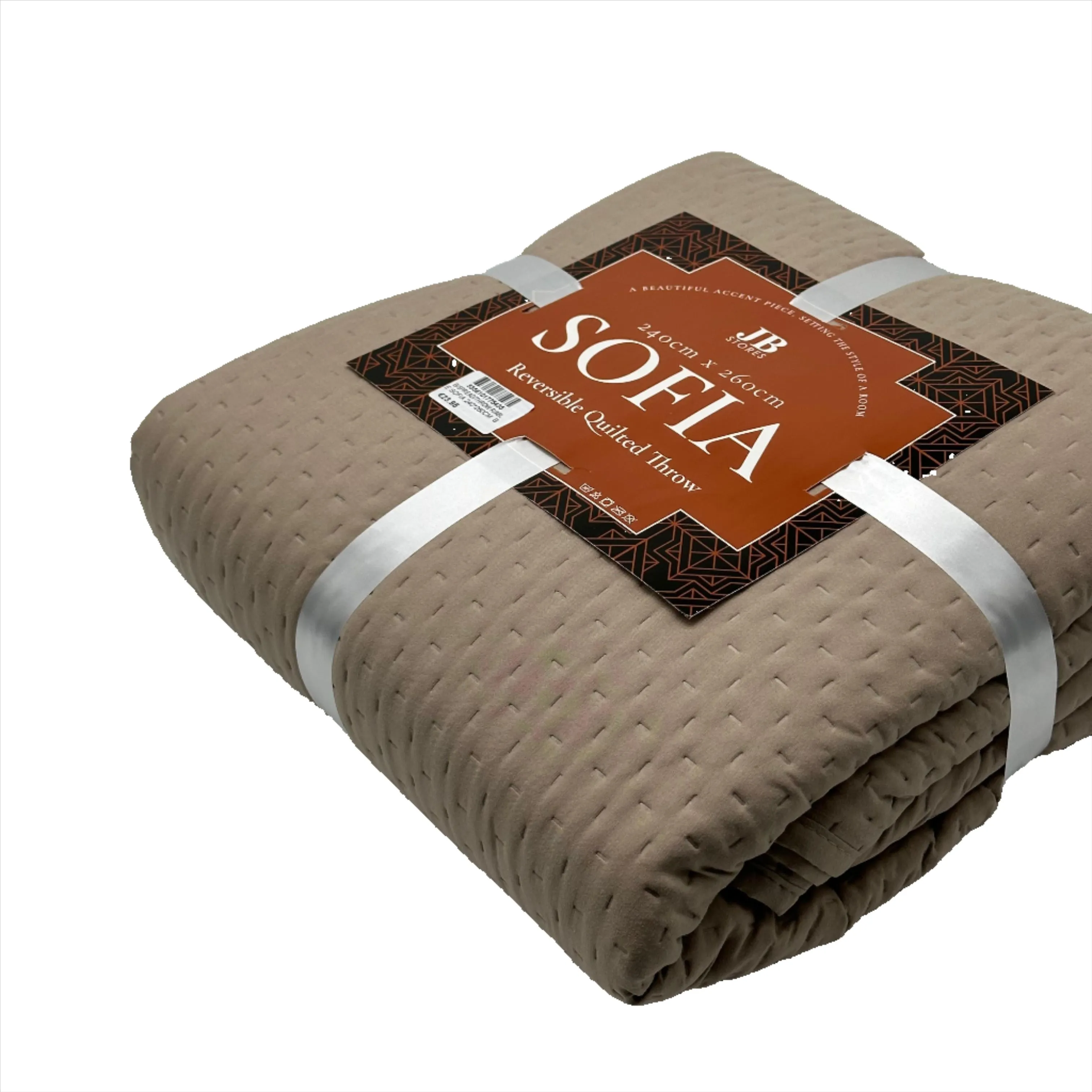 Reversible Quilted Throw Sofia