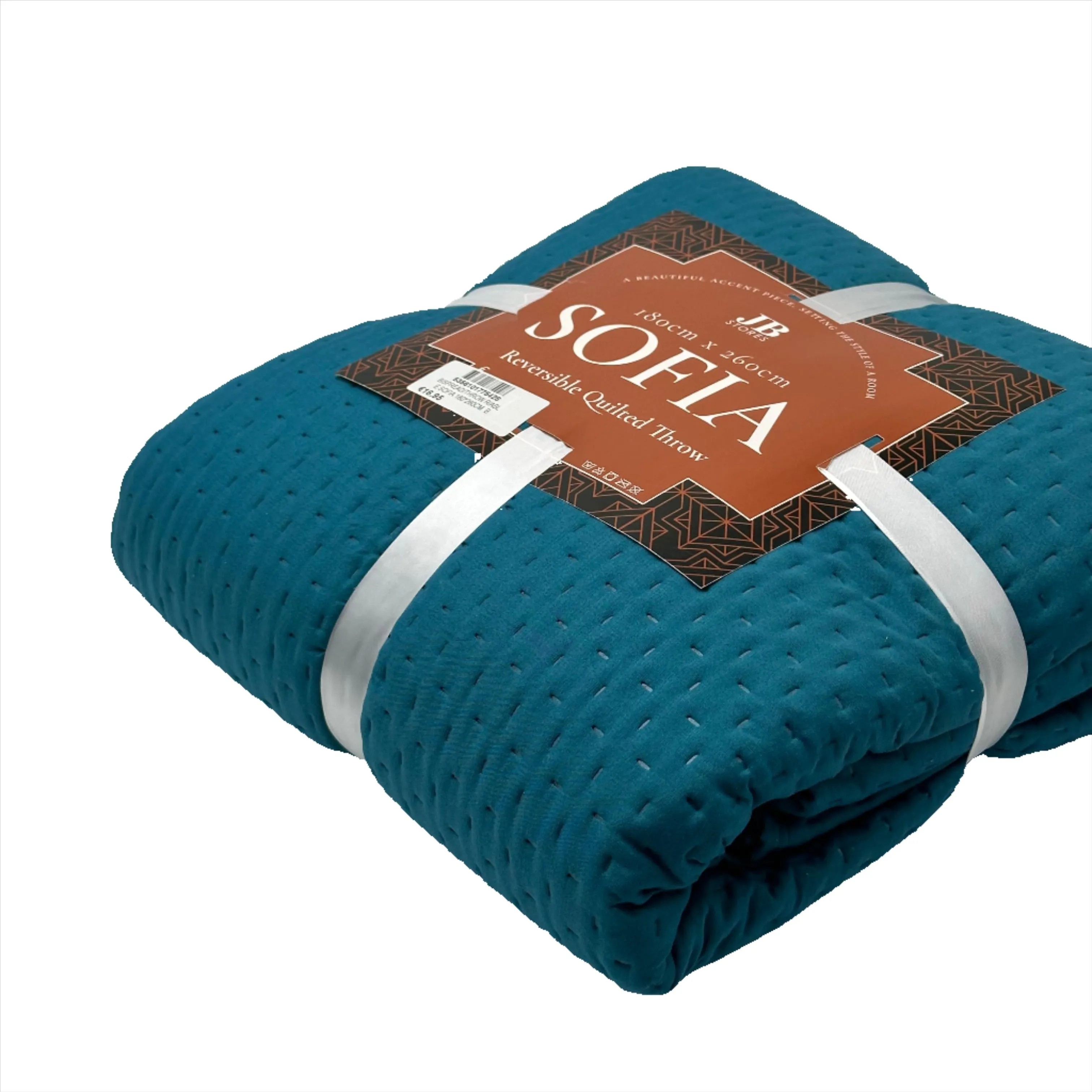 Reversible Quilted Throw Sofia