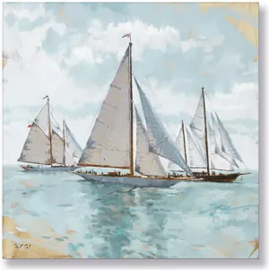 Sailboats Giclee Wall Decor