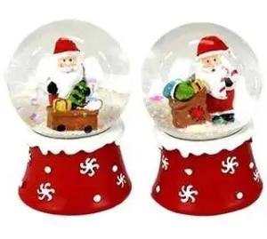 Snow Globe Santa