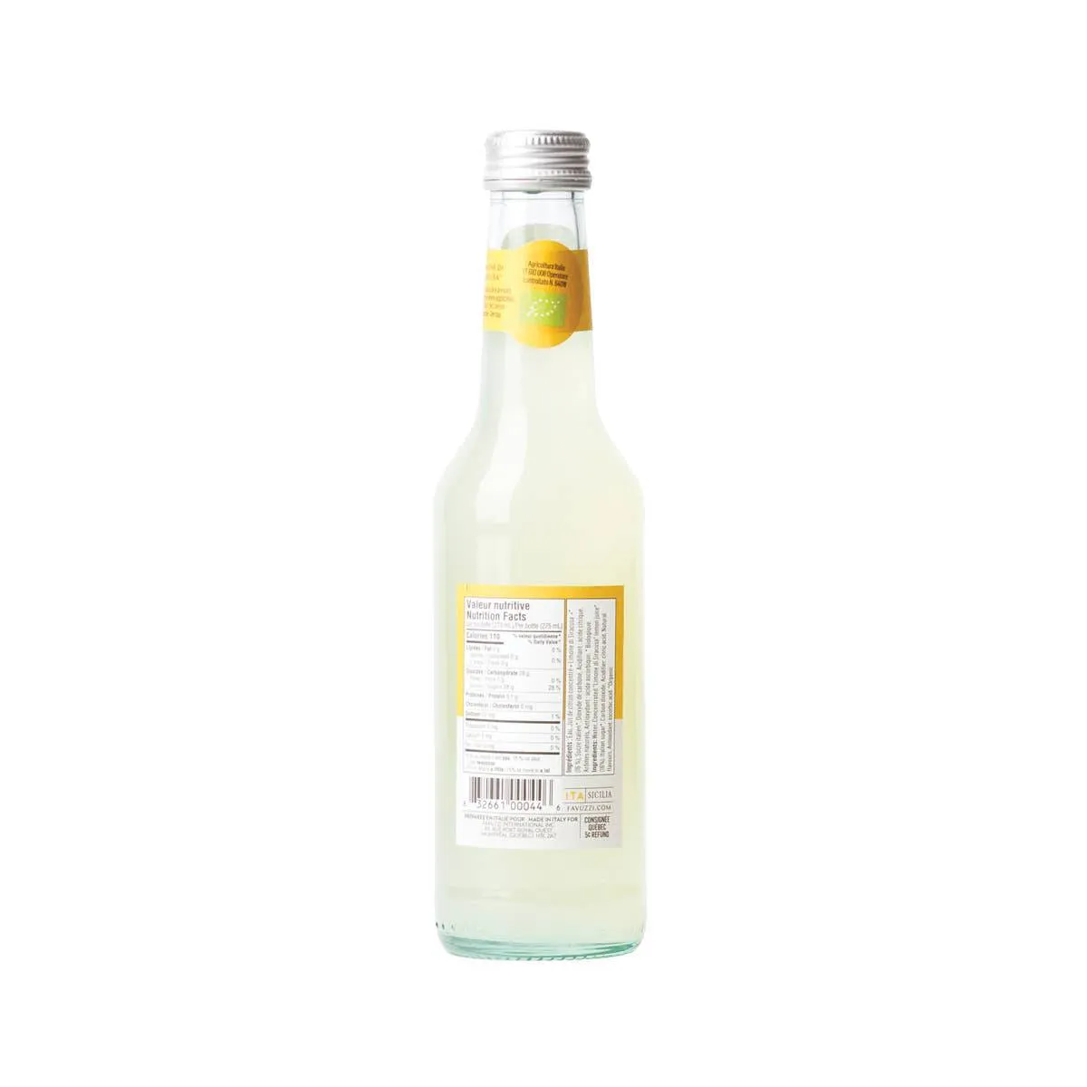 Sparkling Sicilian Lemonade