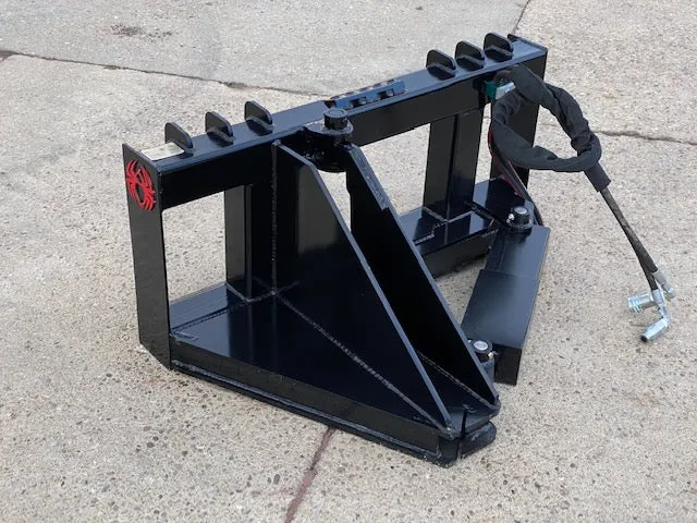 SPIDER heavy duty tree puller for skid steer