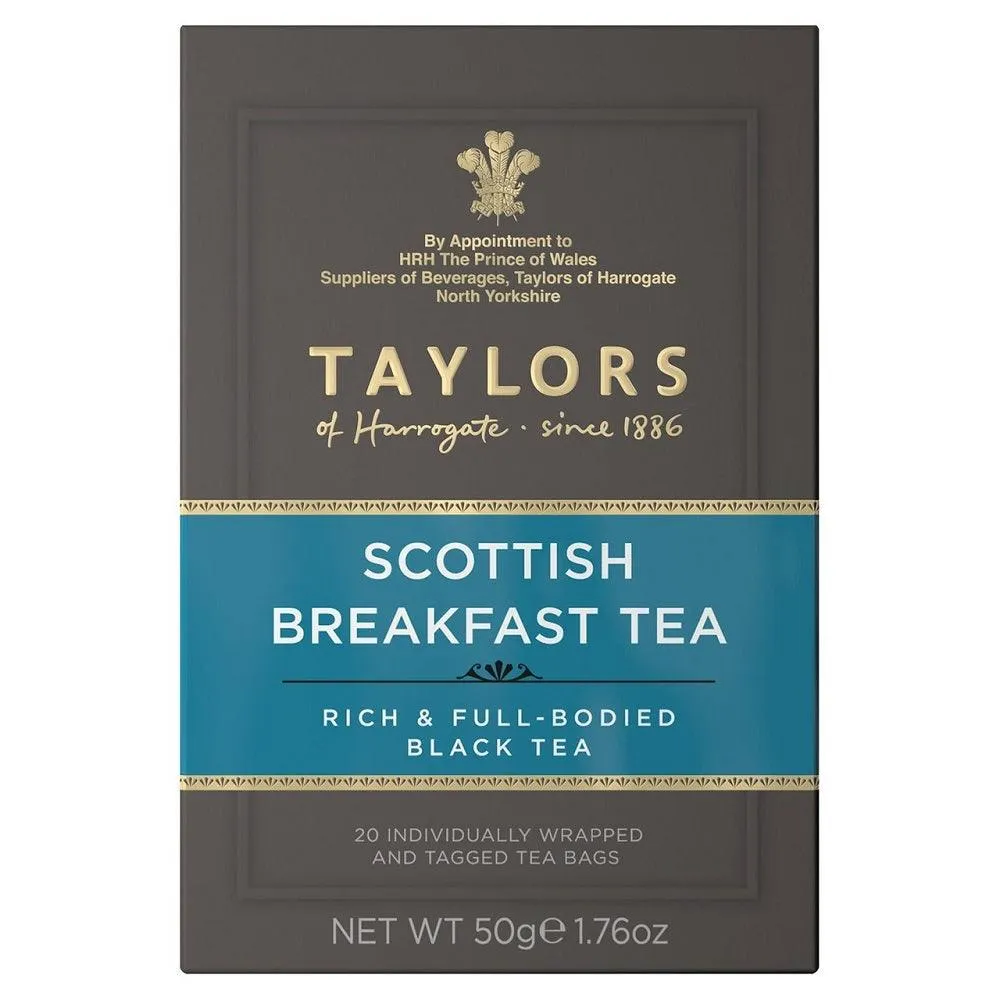 Taylors of Harrogate Scottish Breakfast Black Tea - 20 Teabags