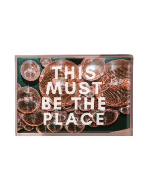 The Place Small Acrylic Tray