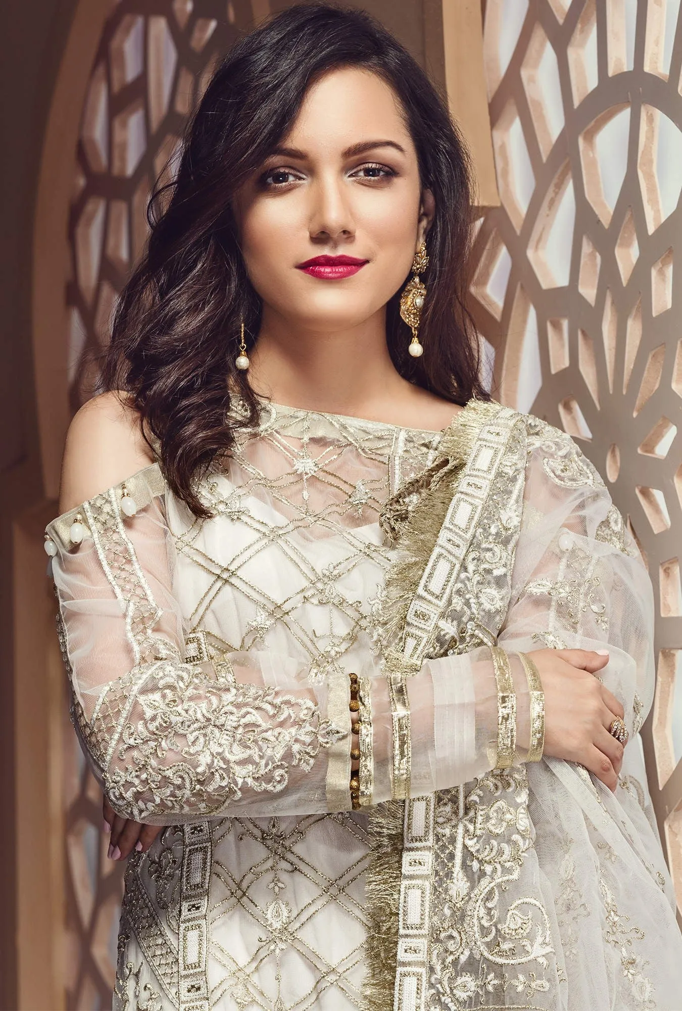 Zareen Festive Eid Collection by Imperial – D01 Pearl White